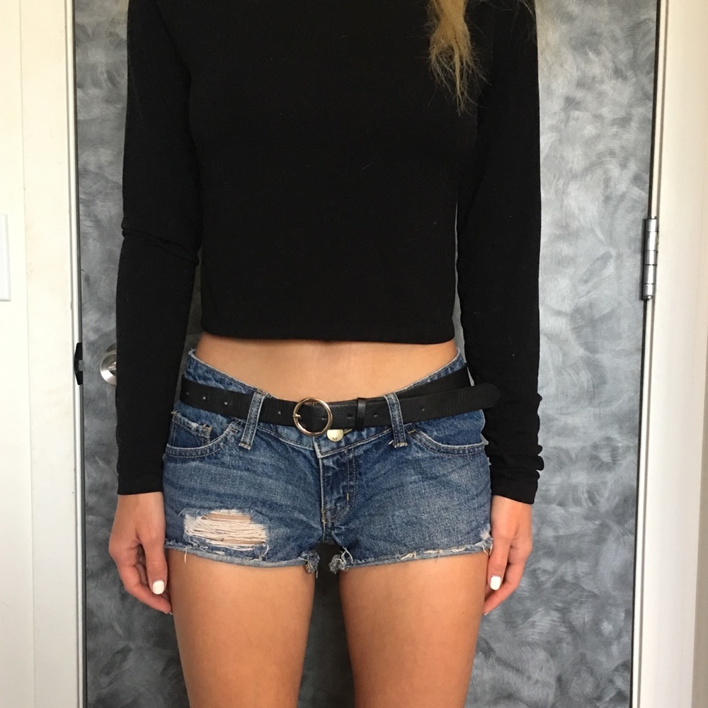 Blue shorts